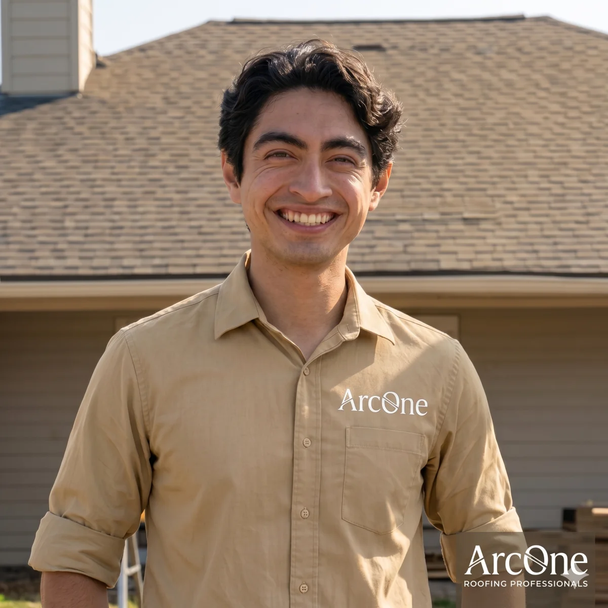 Dustin Metzler, Arc One Solutions licensed general contractor, at a Nashville job site
